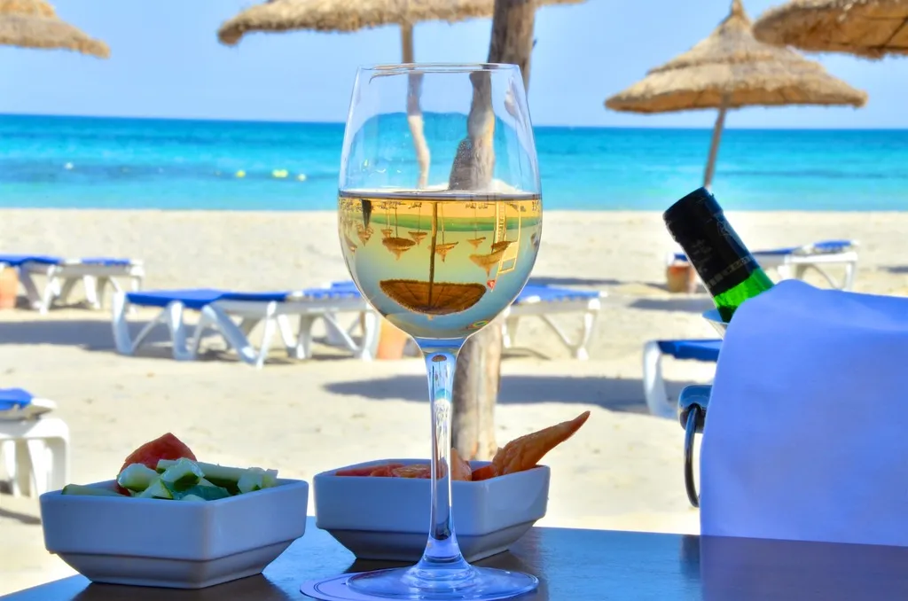 Beach, Royal Garden Palace, Tunisia