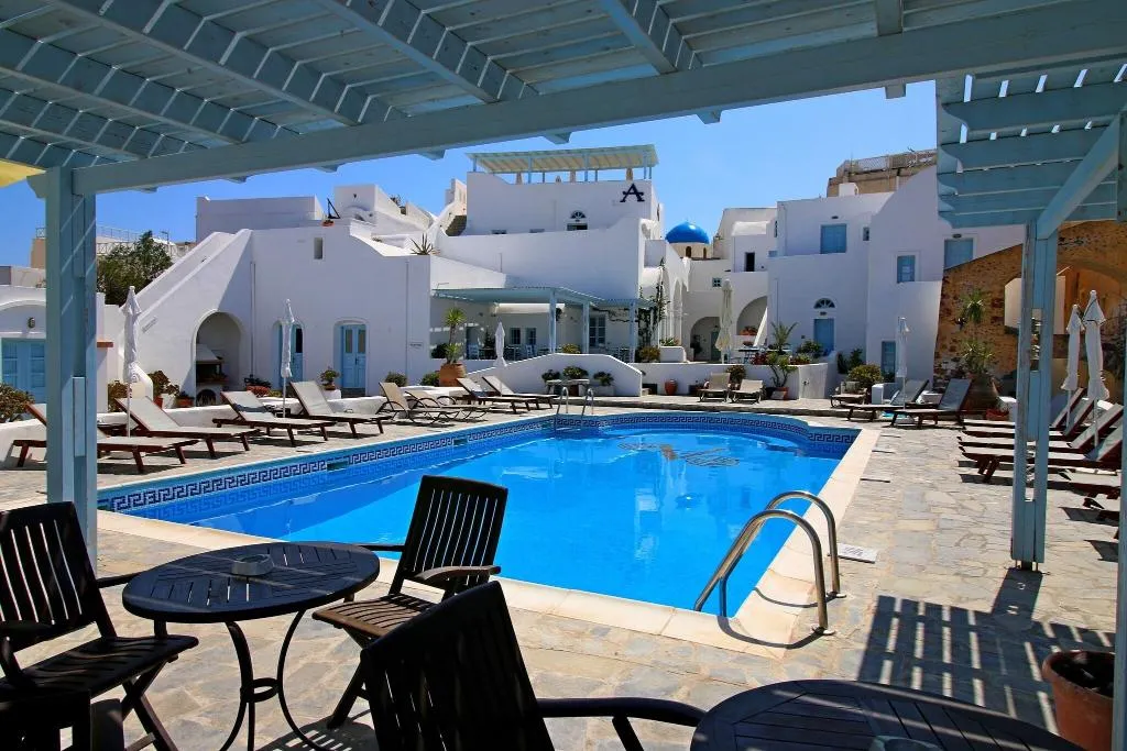Terrace, Aethrio Sunset Village, Santorini