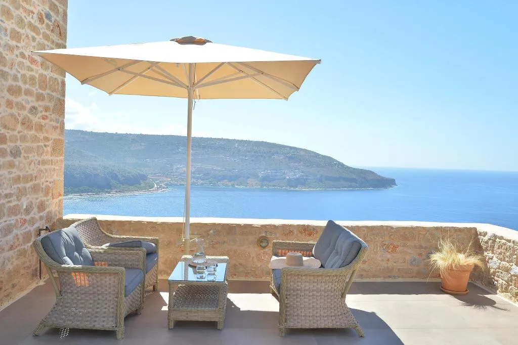 JUNIOR SUITE SEA VIEW Room, Akrolithi Boutique Hotel & Suites, Kalamata