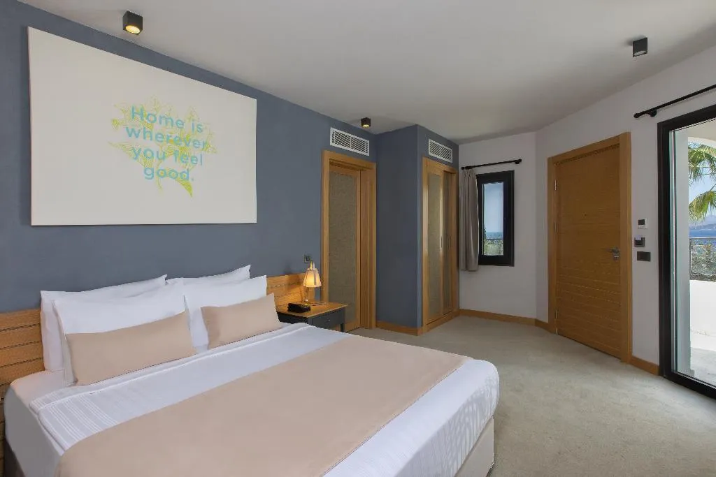 DOUBLE SEA VIEW WITH BALCONY Room, Senses Hotel Bodrum, Bodrum