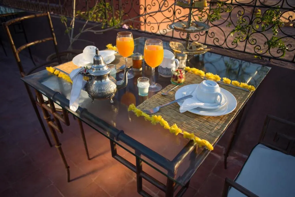 Terrace, Riad Irhalne, Marrakech