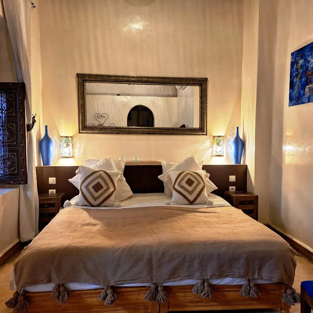 DOUBLE SUPERIOR Room, Riad El Grably, Marrakech