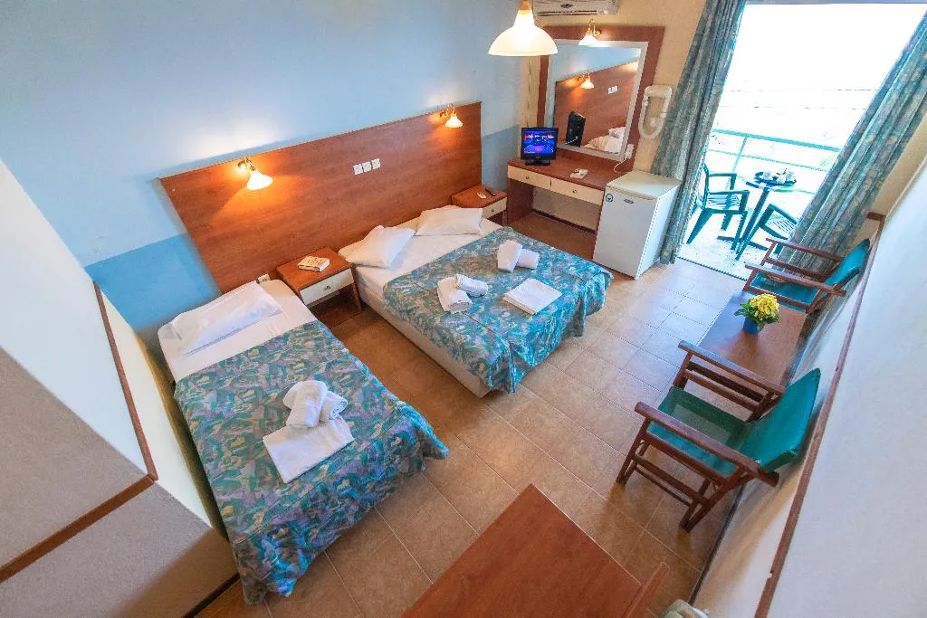 TRIPLE SEA VIEW Room, SUN HOTEL KINETA Beach front, Athens