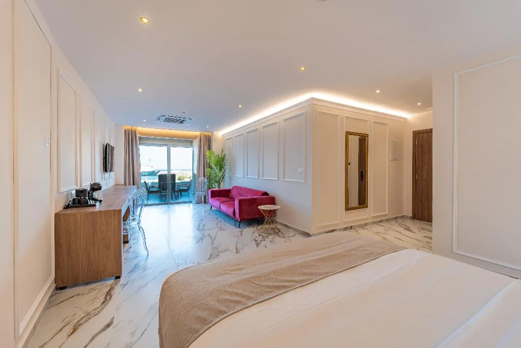 SUITE SEA VIEW WITH AIR CONDITIONING Room, Philia Center Suites, Rhodes