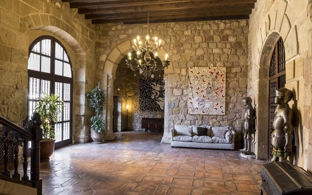 Lobby, Parador de Sigüenza, Madrid