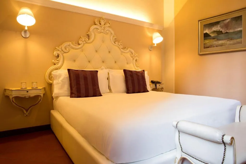 DOUBLE SUPERIOR KING BED Room, Art Hotel Villa Agape, Florence