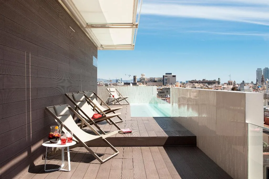 Terrace, Gaudi, Barcelona