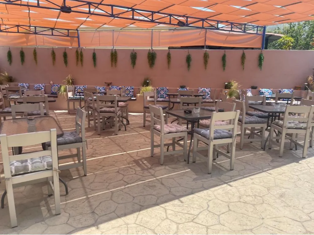 Terrace, Hotel Kourkoumelata, Kefallinia