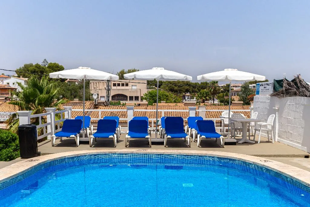 Pool, Hostal San Francisco - Portocolom, Majorca