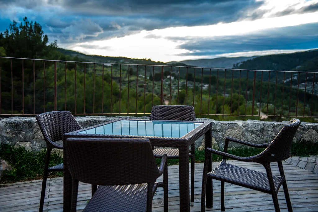 Terrace, Hotel Rural Masia La Mota, Costa Blanca