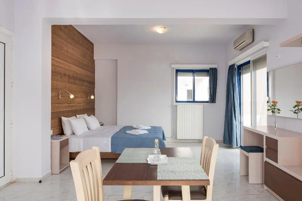 STUDIO SEA VIEW KING BED Room, Esplanade Apartments, Crete