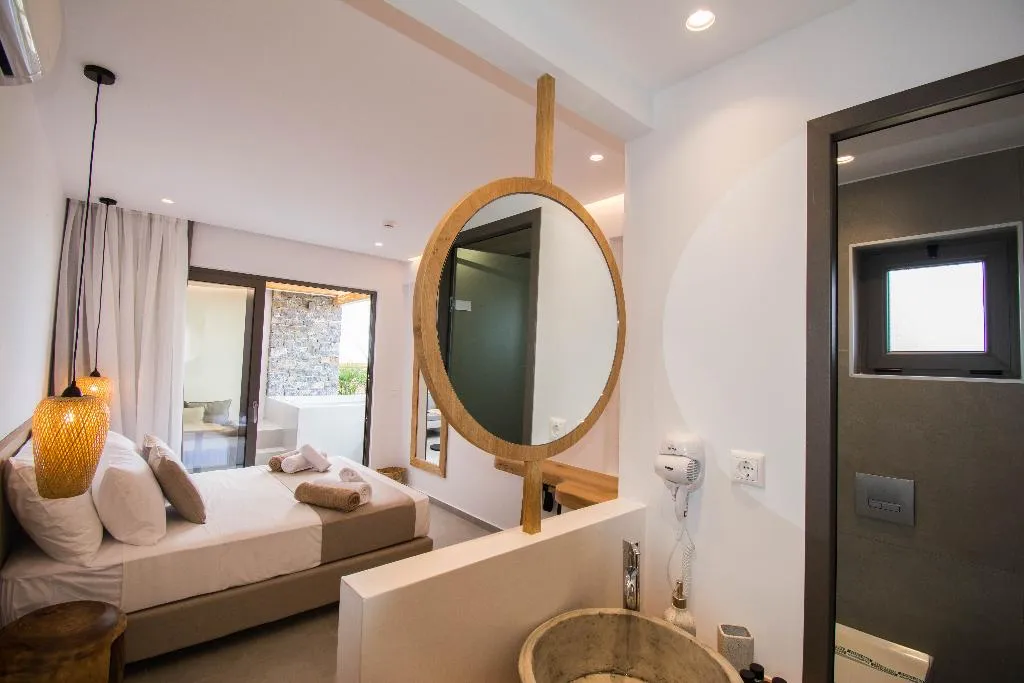 DOUBLE DELUXE WITH JACUZZI Room, Aqua Blu, Crete
