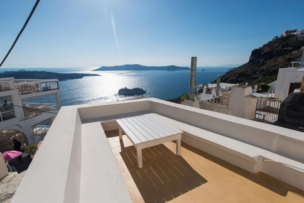 Terrace, On The Cliff, Santorini