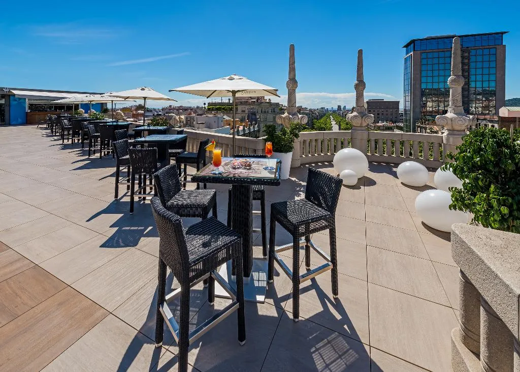 Terrace, Casa Fuster, Barcelona
