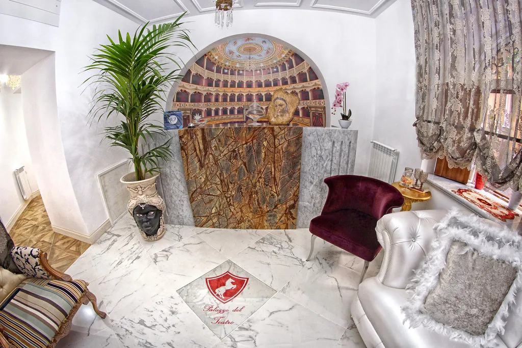 Lobby, B&B Palazzo del Teatro, Catania