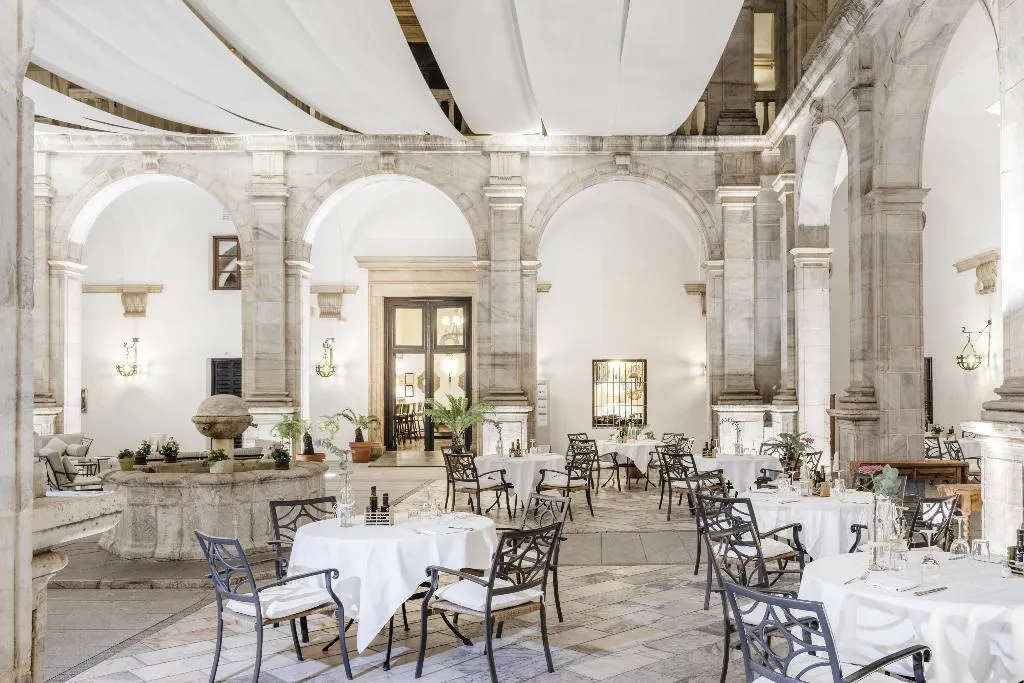 Terrace, Parador de Zafra, Seville