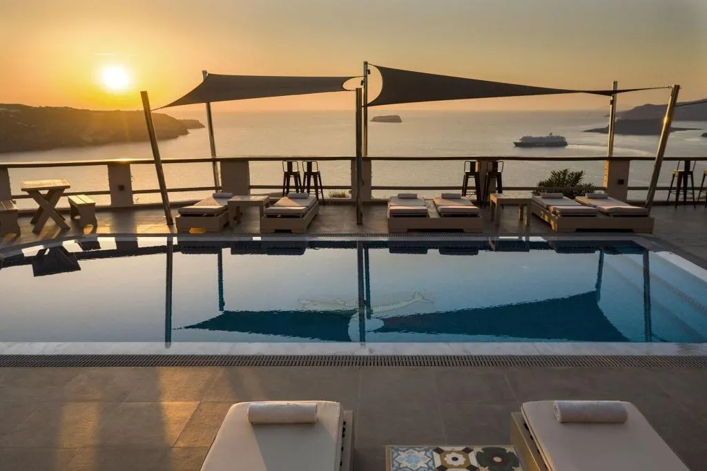 General view, Grand View Hotel, Santorini