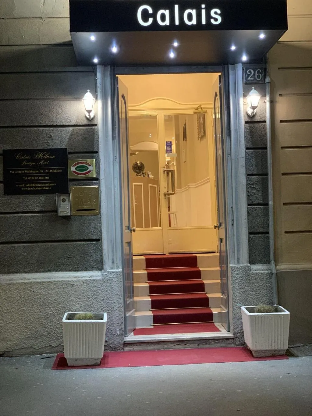 Room, Boutique Hotel Calais Milano, Milan