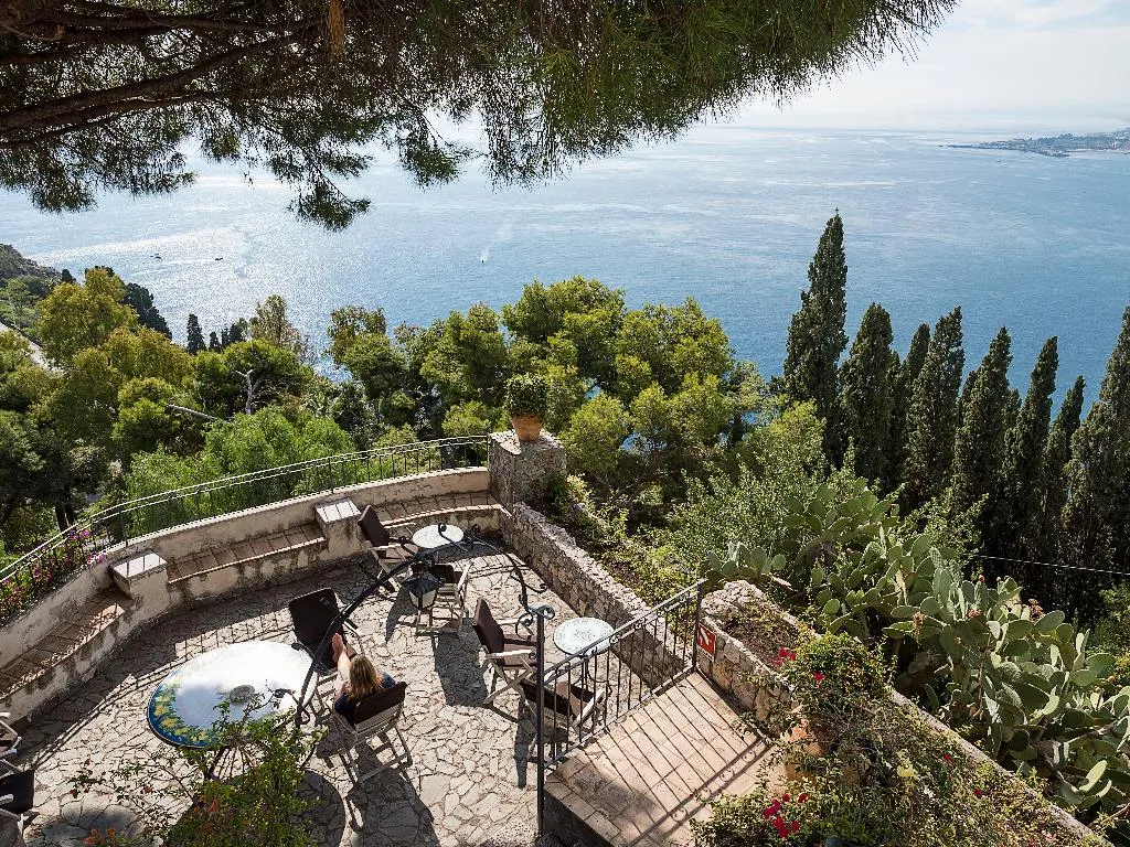 Terrace, Hotel Bel Soggiorno, Taormina