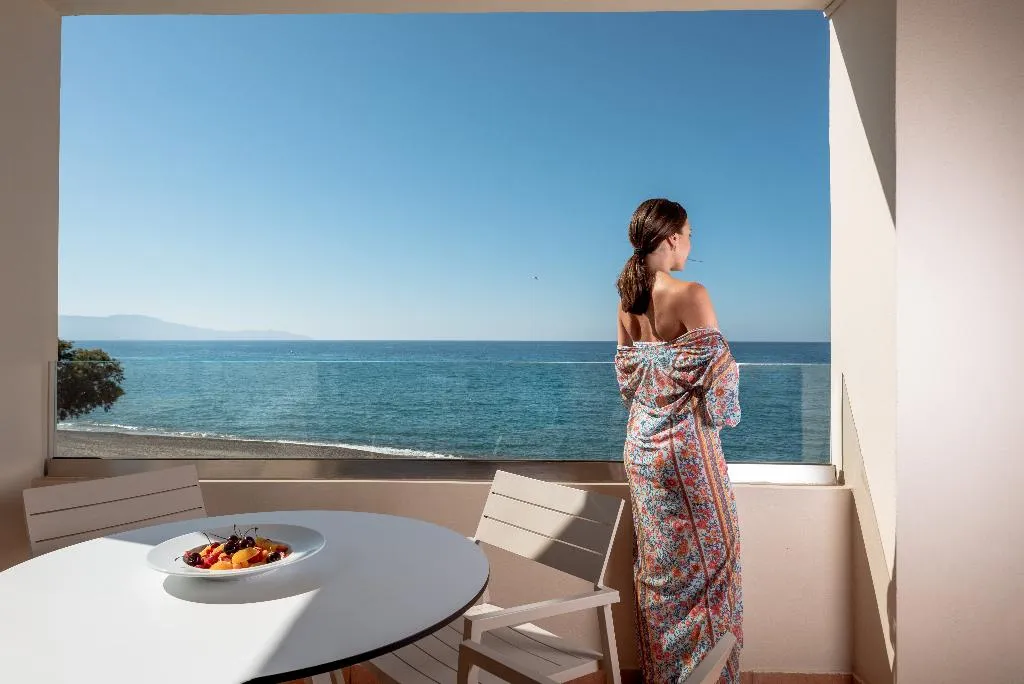 Terrace, Blue Dome, Crete
