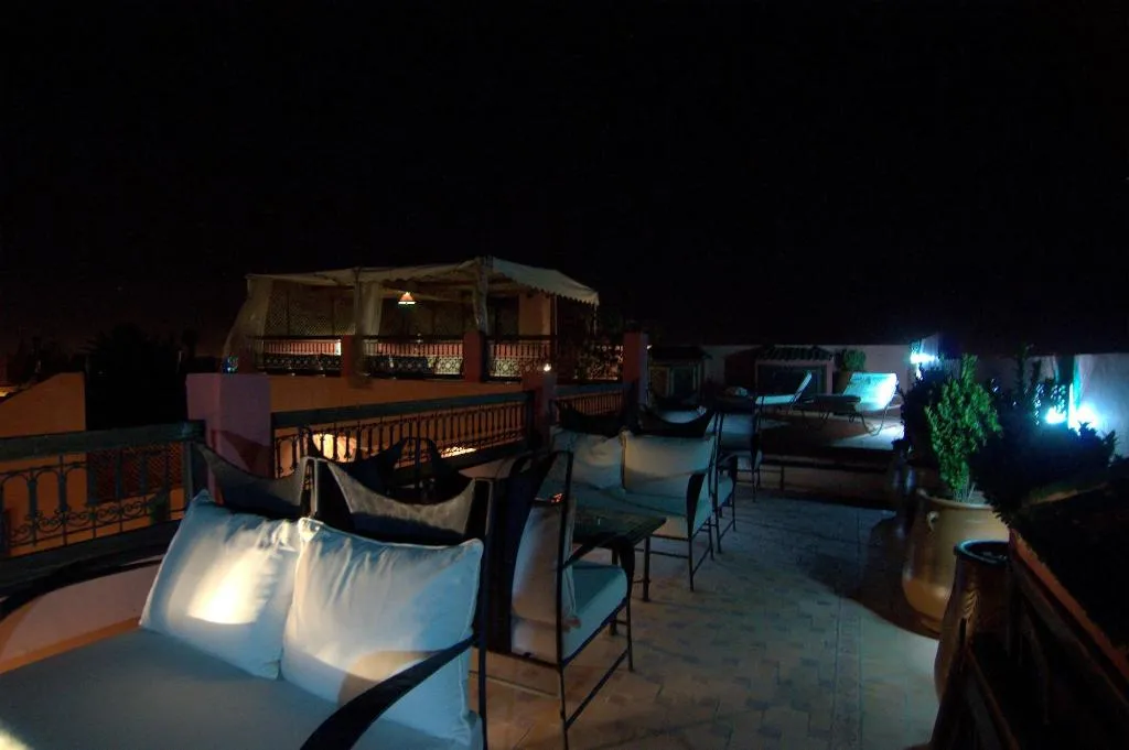 Terrace, Riad Imilchil, Marrakech