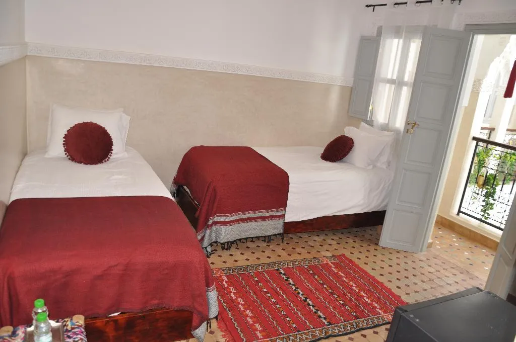 TWIN DELUXE TWO BEDROOM Room, Riad Magnolia and SPA, Marrakech