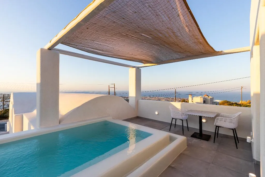 General view, Serapias Suites, Santorini
