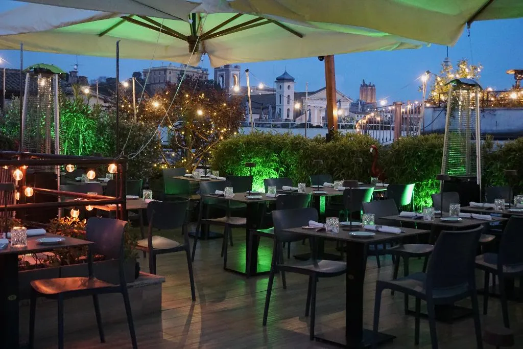 Terrace, Caravita, Rome