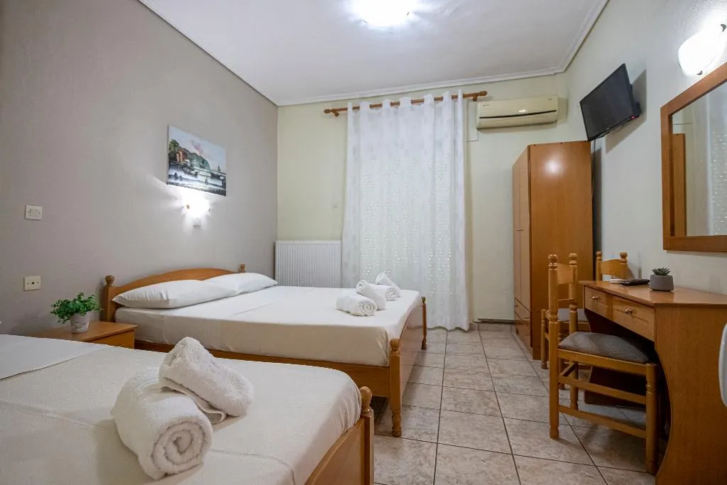TRIPLE WITH BALCONY Room, Lucia Hotel Paralia, Thessaloniki