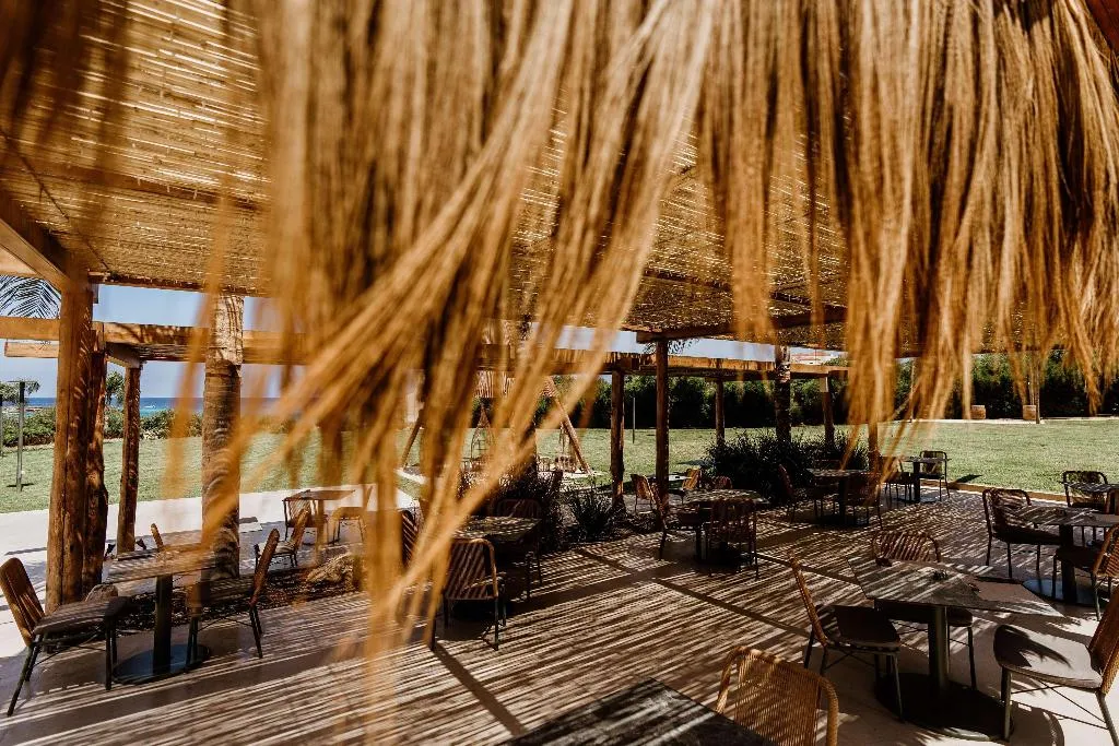 Restaurant, Cavo Zoe Seaside Hotel, Cyprus