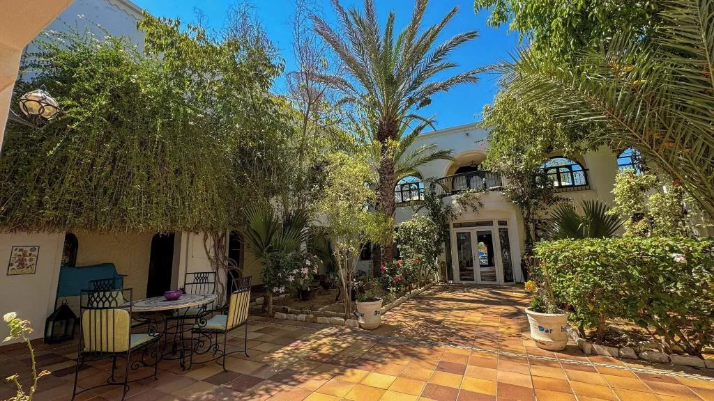 Terrace, Dar El Bhar, Tunisia
