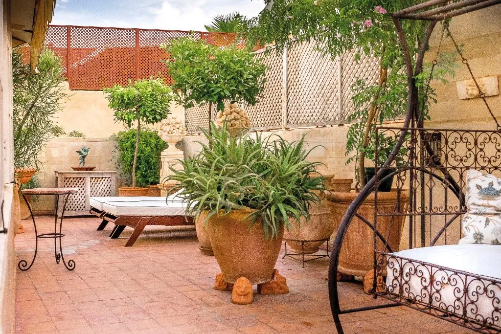 Terrace, Dar El Mudal, Marrakech