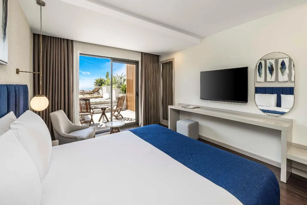 DOUBLE WITH TERRACE Room, Mirada Exclusive Hotel Bodrum, Bodrum