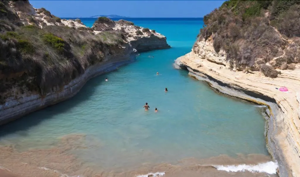 Beach, Riposo Studios & Apartments, Corfu