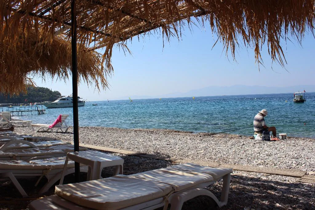 Beach, Sahin Motel & Restaurant, Bodrum