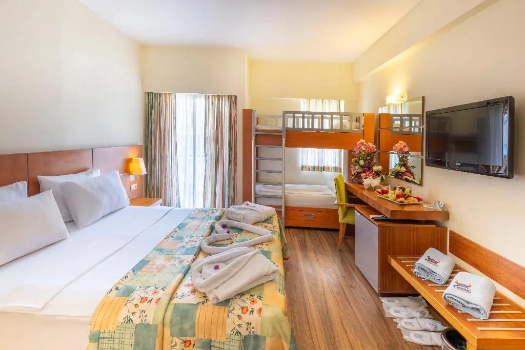 DOUBLE BUNK BED Room, Viking Park Hotel & SPA, Antalya