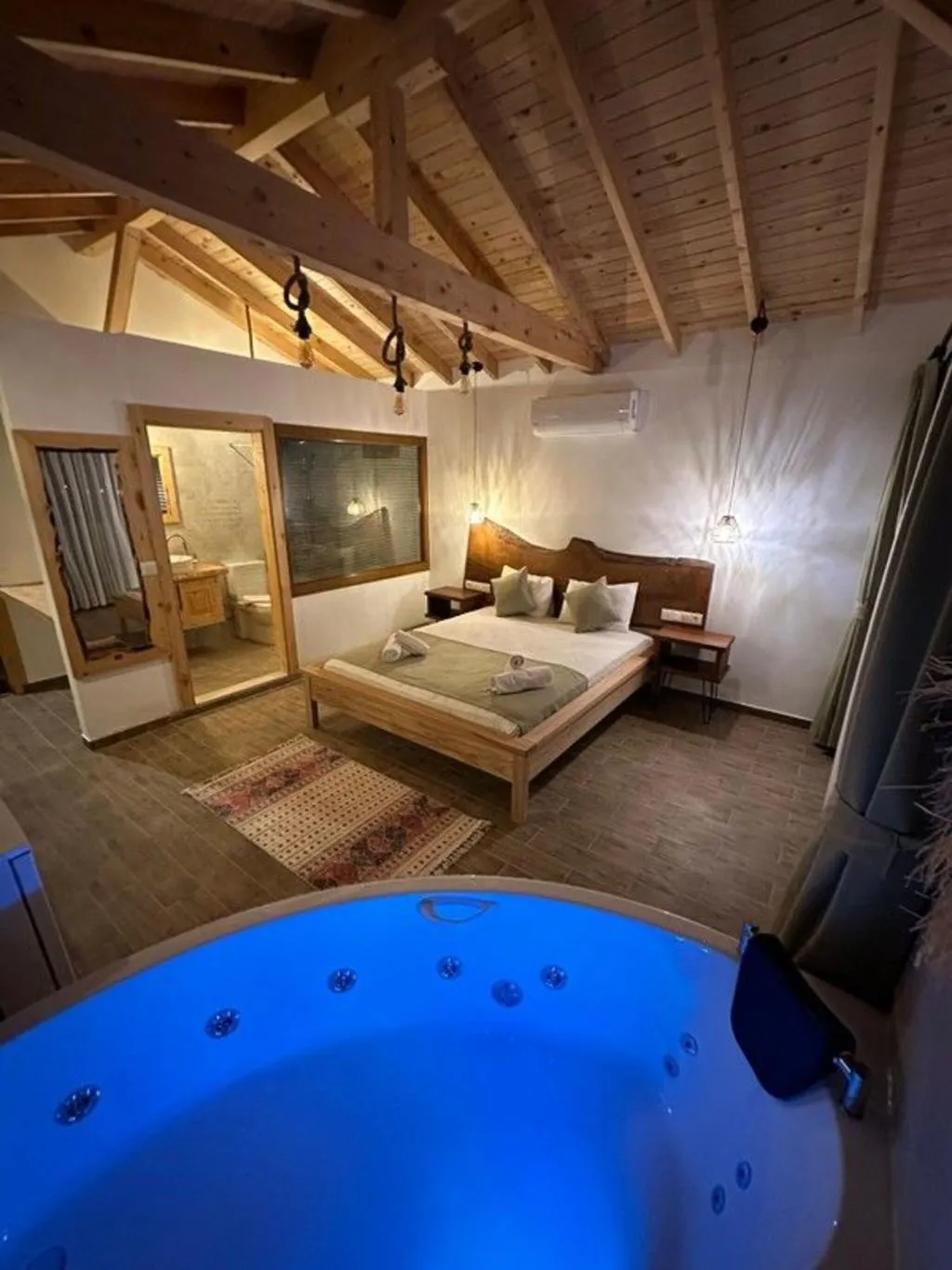 Room TWO QUEEN BEDS Room, Faralya Misafir Evi, Dalaman
