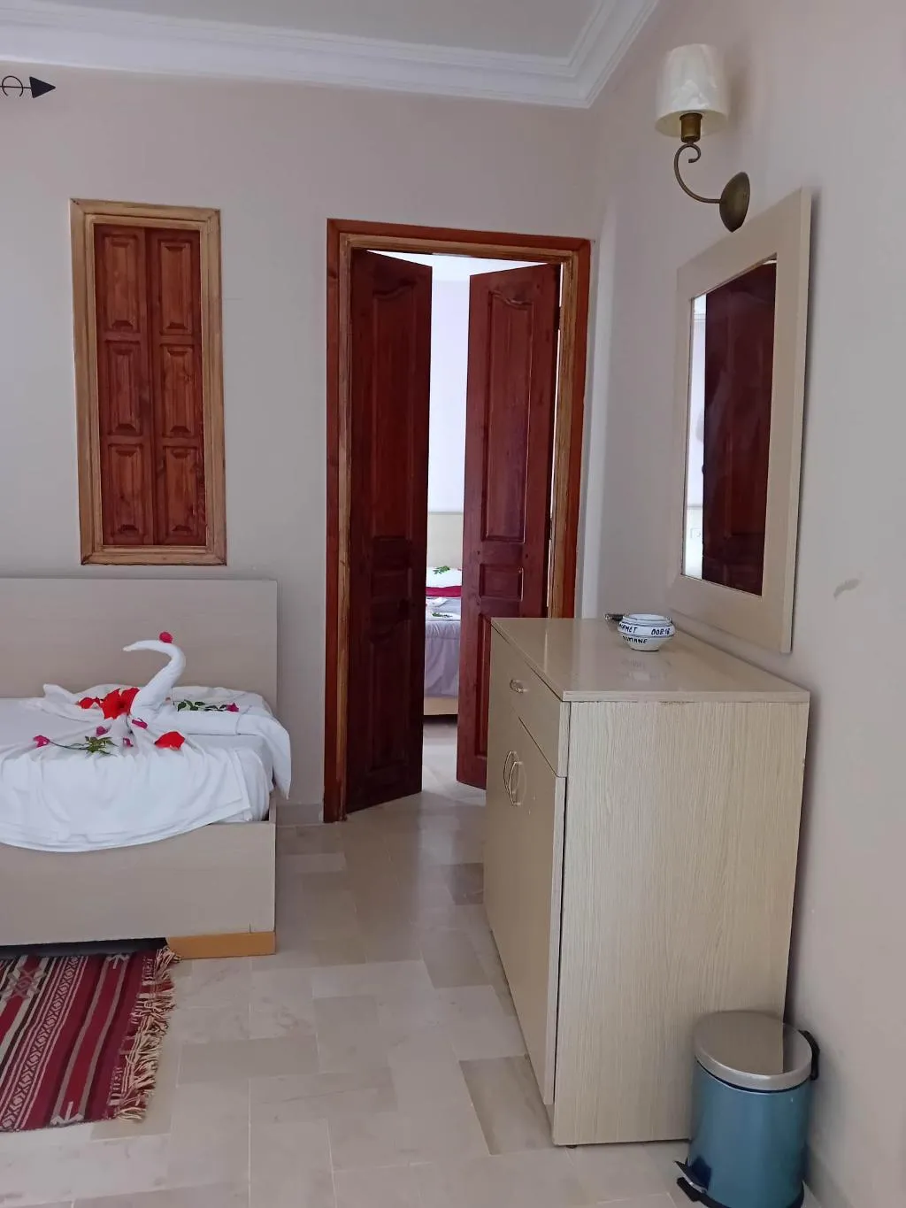 TRIPLE THREE BEDS Room, Hôtel Résidence Romane, Tunisia