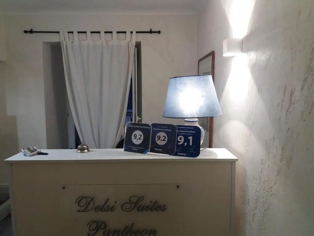 Lobby, Delsi Suites Pantheon, Rome