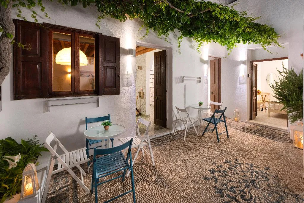 Terrace, Lindos Citrin Studios, Rhodes