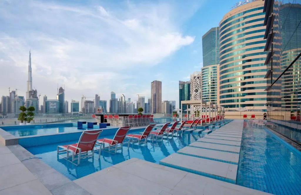 Pool, Canal Central Hotel, Dubai