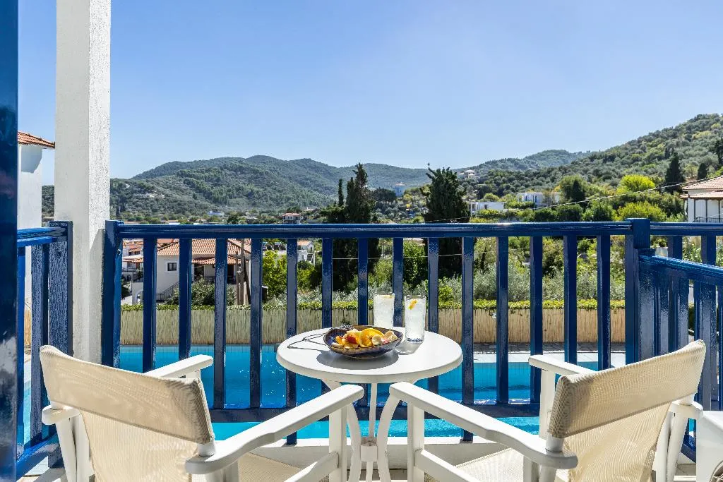 Double or Twin POOL VIEW Room, Aperitton, Skiathos