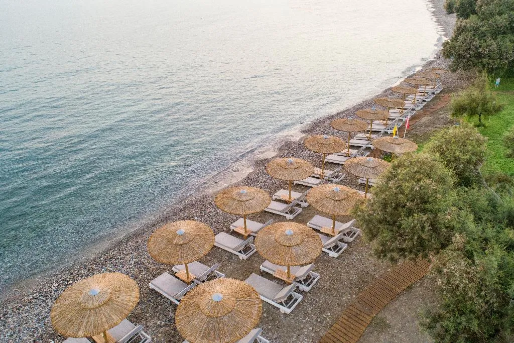 Beach, Samaina Inn Hotel, Samos