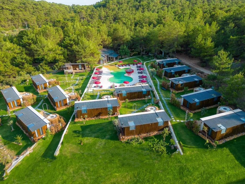 General view, Mossa Afkule Kayakoy, Dalaman