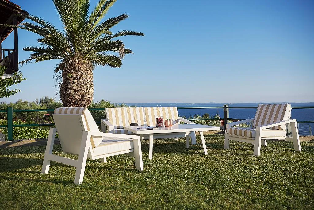 Terrace, Glavas Inn Hotel, Halkidiki