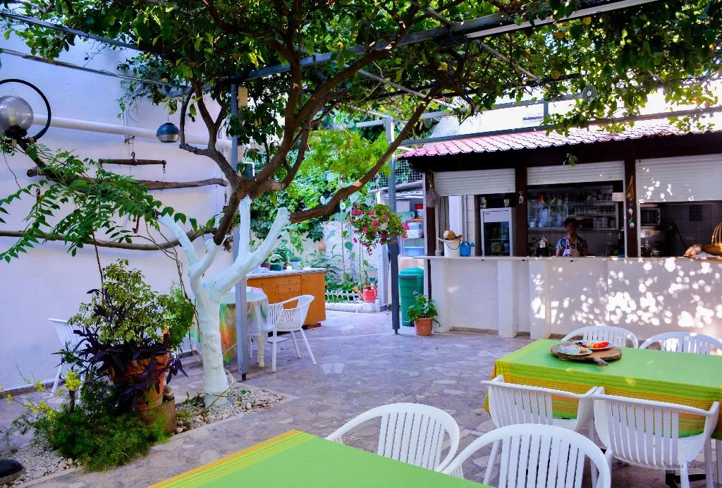 Restaurant, Lefka Hotel, Rhodes