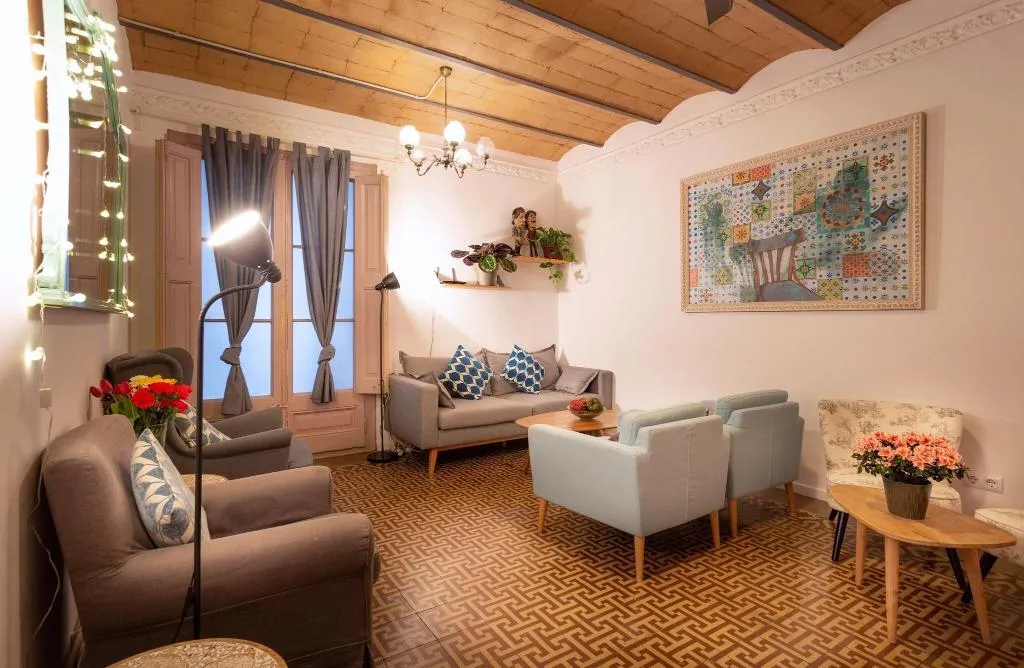 Lobby, Primavera Hostel, Barcelona