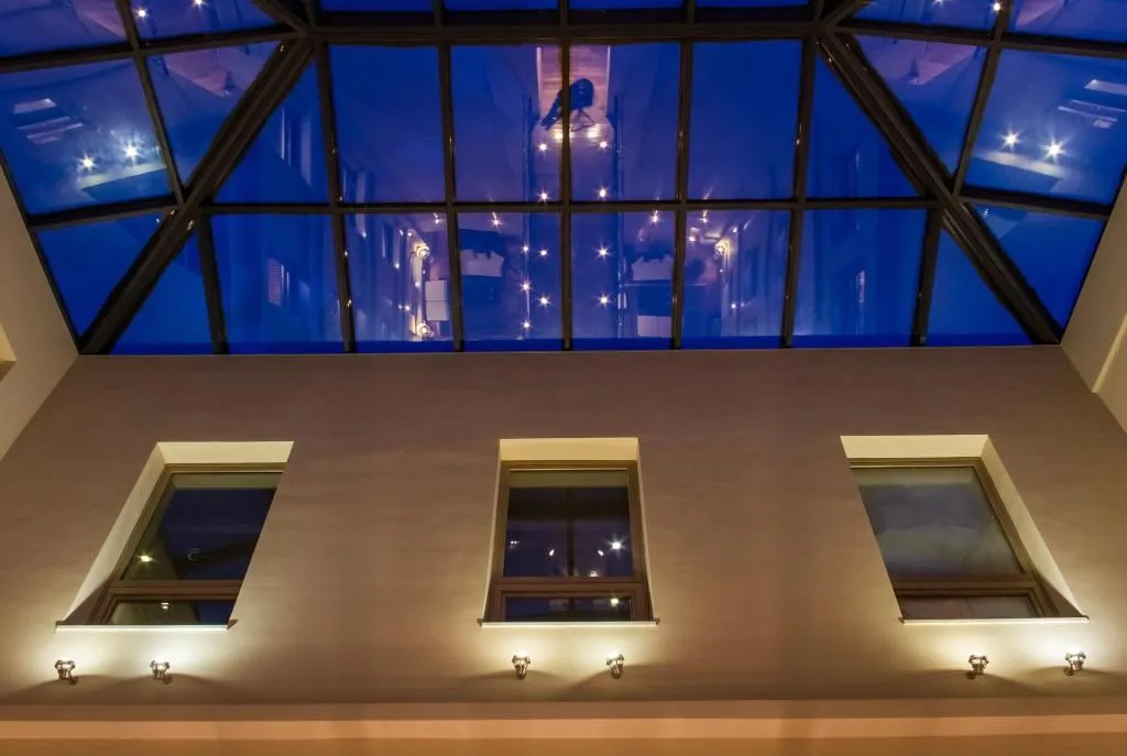 Lobby, GDM Megaron,Historical Monument Hotel, Crete