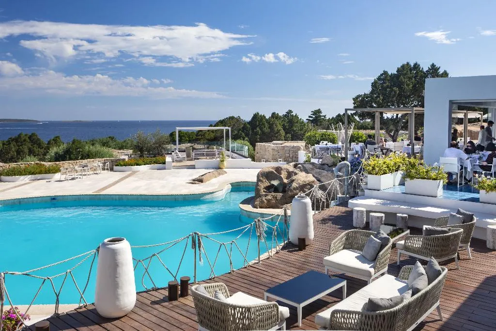 Terrace, Grand Relais dei Nuraghi, Olbia