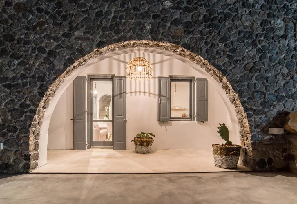 Lobby, Lagadi Suites, Santorini